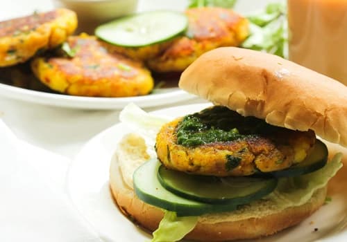 Aloo Tikki Burger
